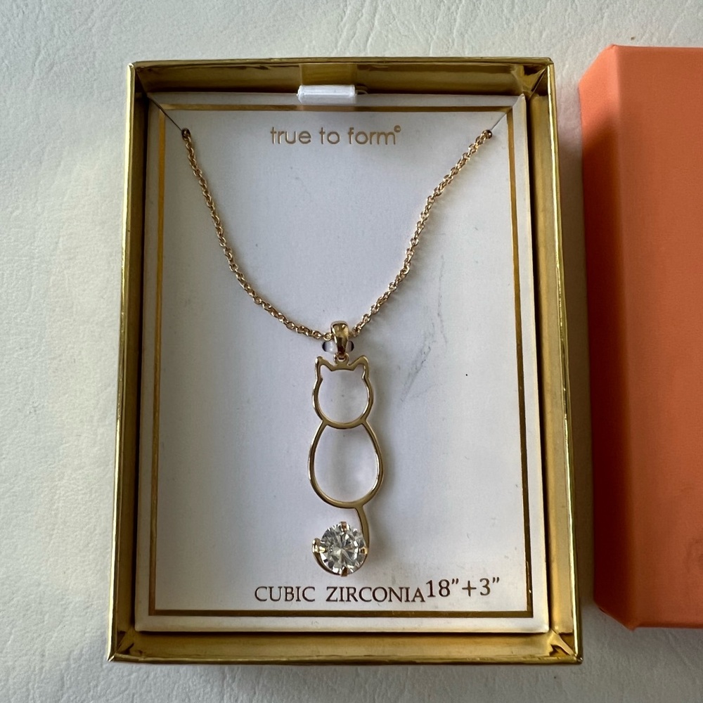 True to Form Cat Necklace